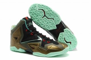 Nike Lebron 11 Marron Vert