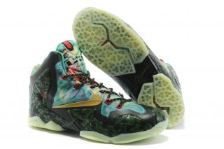 Nike Lebron 11 Or Vert