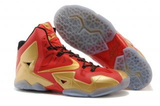 Nike Lebron 11 Rouge Or