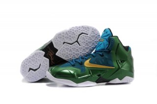 Nike Lebron 11 Vert Or