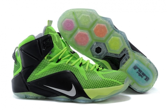 Nike Lebron 12 Fluorescent Vert