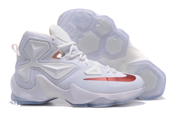 Nike Lebron 13 Blanc Rouge