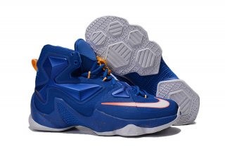 Nike Lebron 13 Bleu Blanc Orange