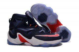 Nike Lebron 13 Foncé Bleu Rouge