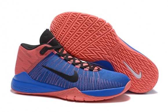 Nike Zoom Ascention Carmelo Anthony Bleu Rouge Noir