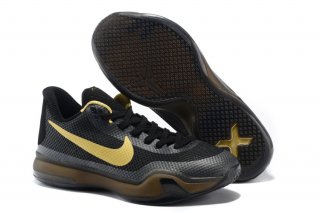 Nike Zoom Kobe 10 Noir Or