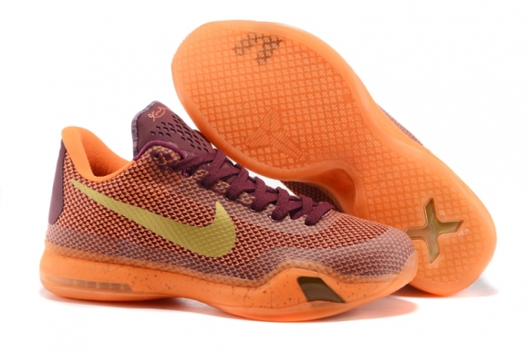 Nike Zoom Kobe 10 Orange Or