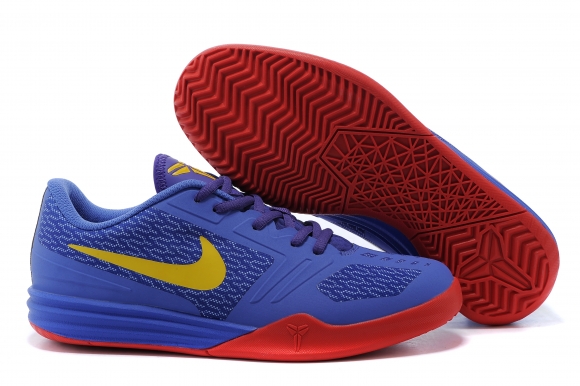 Nike Zoom Kobe 10 Pourpre Jaune Rouge