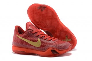 Nike Zoom Kobe 10 Rouge Or