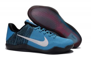 Nike Zoom Kobe 11 Elite Bleu Blanc Noir