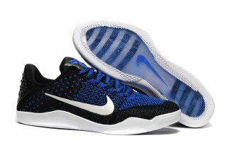 Nike Zoom Kobe 11 Elite Bleu Noir Blanc