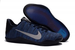 Nike Zoom Kobe 11 Elite Foncé Bleu Argent
