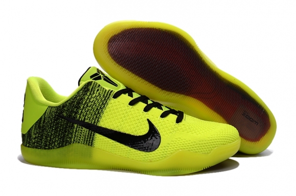 Nike Zoom Kobe 11 Elite Noir Fluorescent Vert