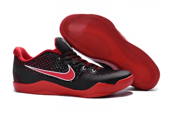 Nike Zoom Kobe 11 Elite Noir Rouge Argent