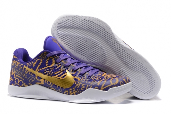 Nike Zoom Kobe 11 Elite Pourpre Or