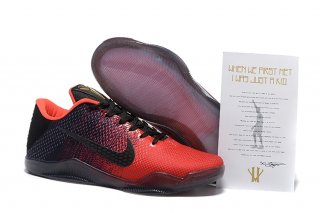 Nike Zoom Kobe 11 Elite Rouge Noir Or