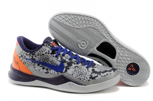 Nike Zoom Kobe 8 Gris Bleu