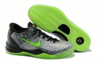 Nike Zoom Kobe 8 Gris Noir Vert