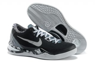 Nike Zoom Kobe 8 Noir Blanc