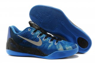 Nike Zoom Kobe 9 Elite Bleu Gris Noir