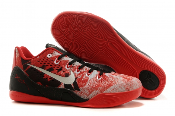 Nike Zoom Kobe 9 Elite Noir Blanc Rouge