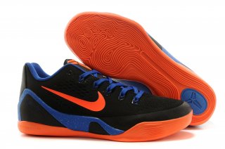 Nike Zoom Kobe 9 Elite Noir Bleu Orange