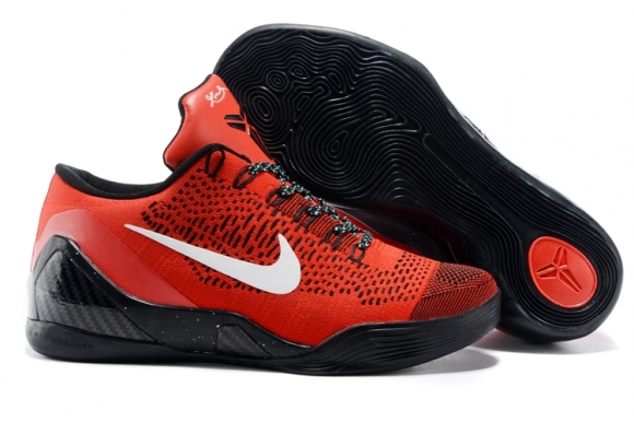 Nike Zoom Kobe 9 Elite Noir Rouge Blanc