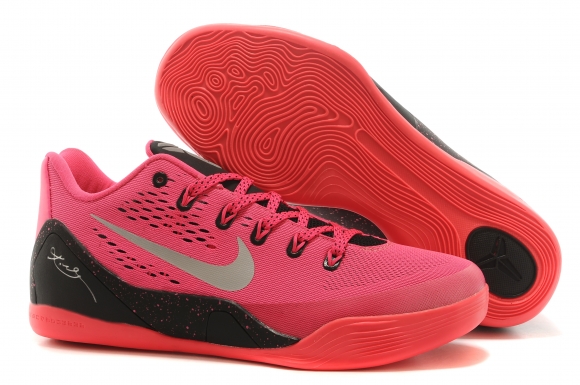 Nike Zoom Kobe 9 Elite Rose Orange Noir