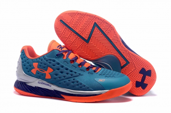 Under Armour Curry 1 Bleu Orange