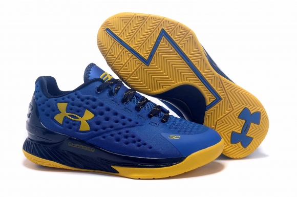 Under Armour Curry 1 Jaune Bleu