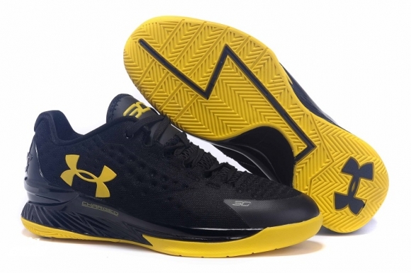 Under Armour Curry 1 Noir Jaune