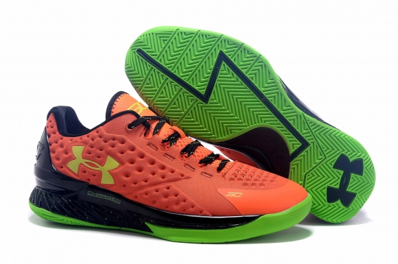 Under Armour Curry 1 Orange Vert