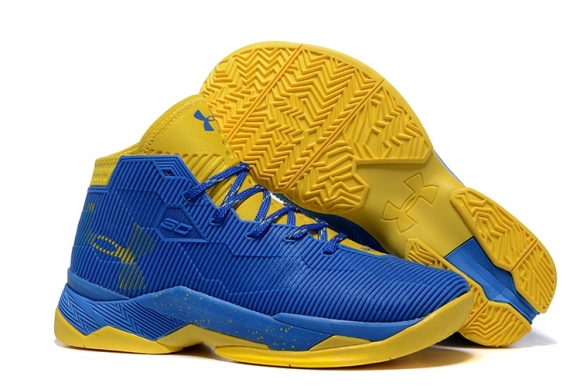 Under Armour Curry 2.5 Bleu Jaune