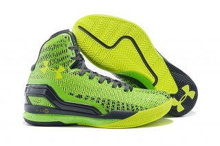 Under Armour Curry 2 Fluorescent Vert