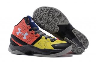 Under Armour Curry 2 Jaune Gris Rouge