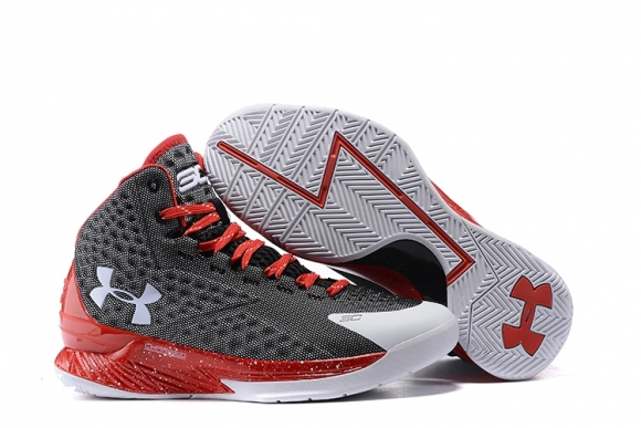 Under Armour Curry 2 Noir Rouge Blanc