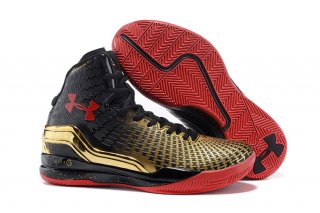 Under Armour Curry 2 Or Noir Rouge