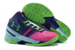 Under Armour Curry 2 Rouge Bleu Vert