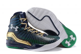 Under Armour Curry 2 Vert Or Bleu