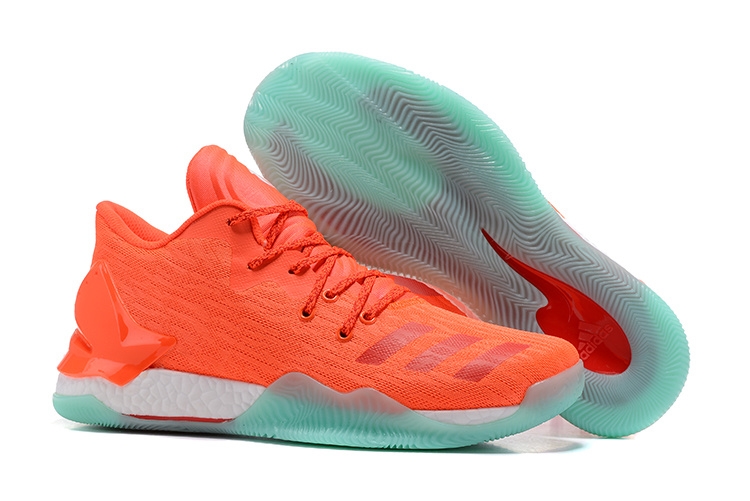 Achat / Vente Adidas Derrick Rose VII 7 Low Orange Rouge Blanc ...