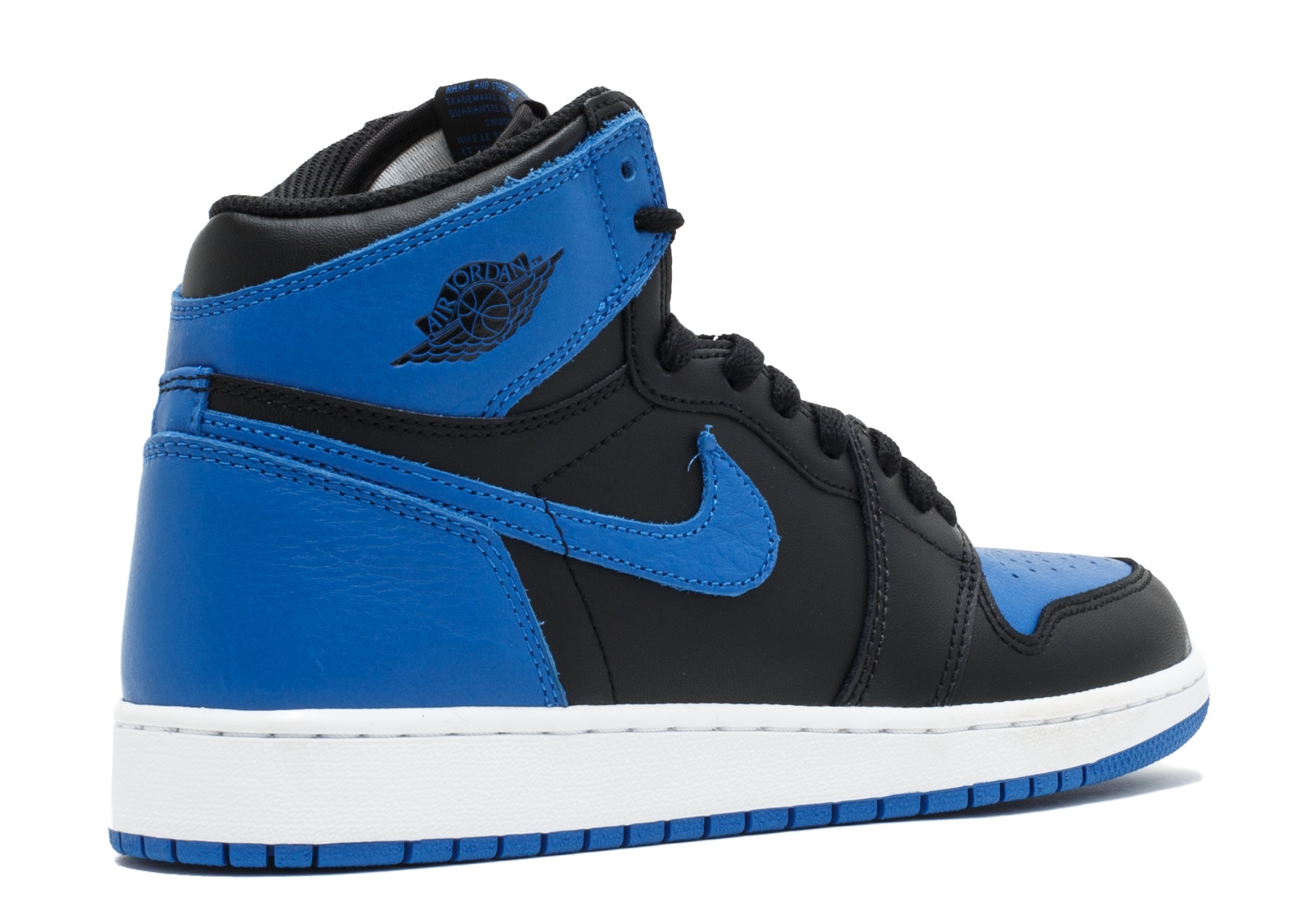 Achat / Vente Air Jordan 1 Retro High Og Bg (Gs) 2017 Release Noir Bleu ...