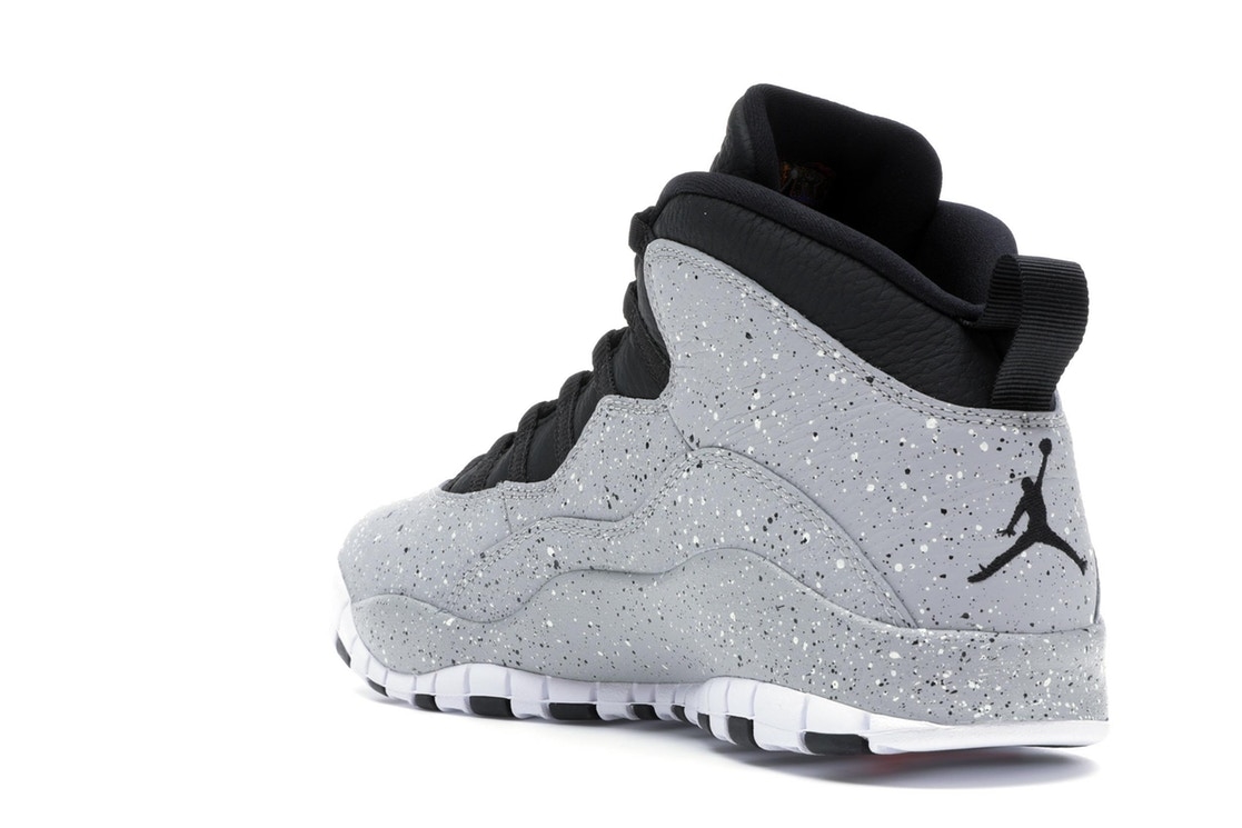 Achat / Vente Air Jordan 10 Retro Light Smoke Gris Black (310805-062 ...