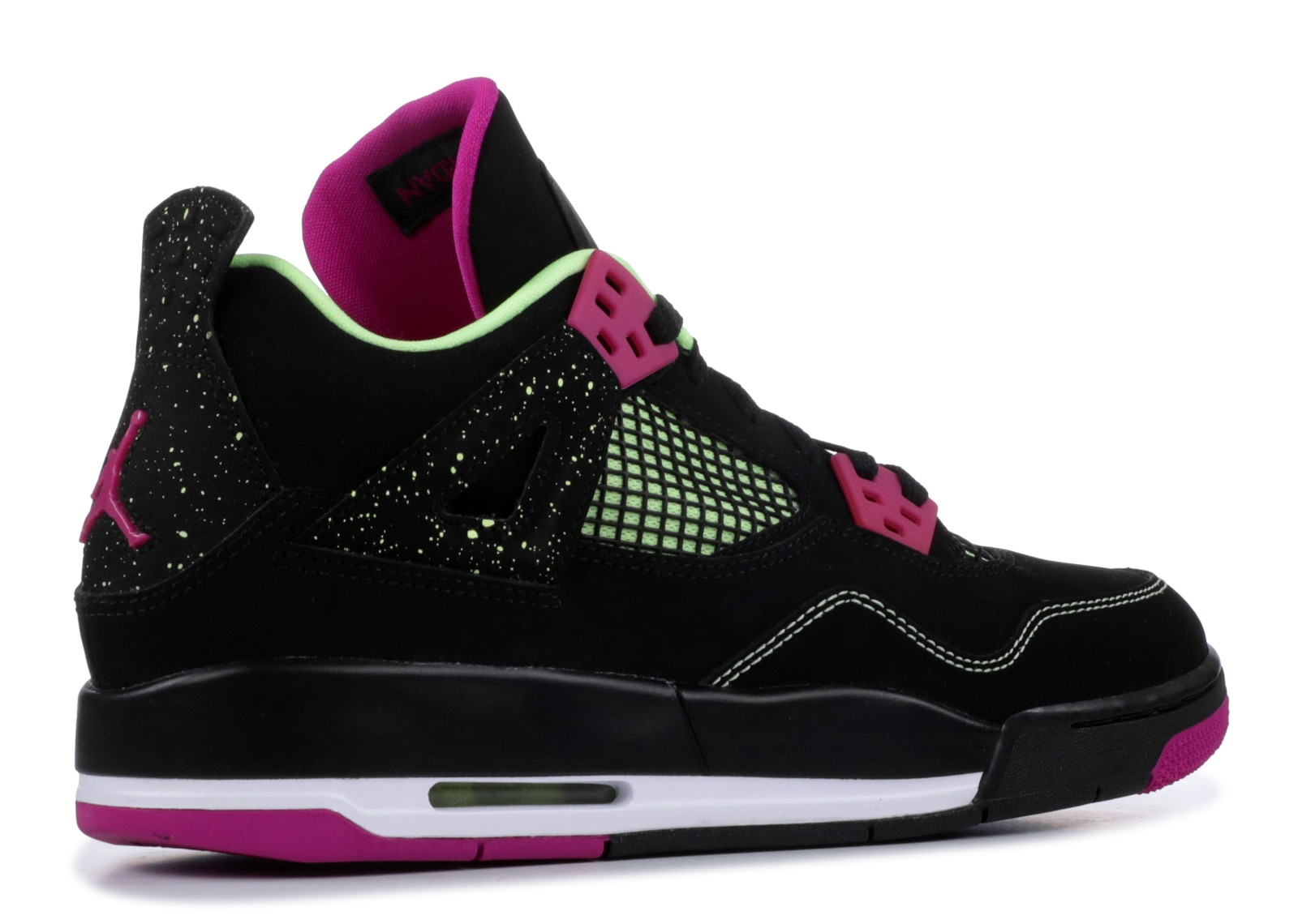 Achat / Vente Air Jordan 4 Retro 30Th (Gs) Fuchsia Noir Rose (705344 ...