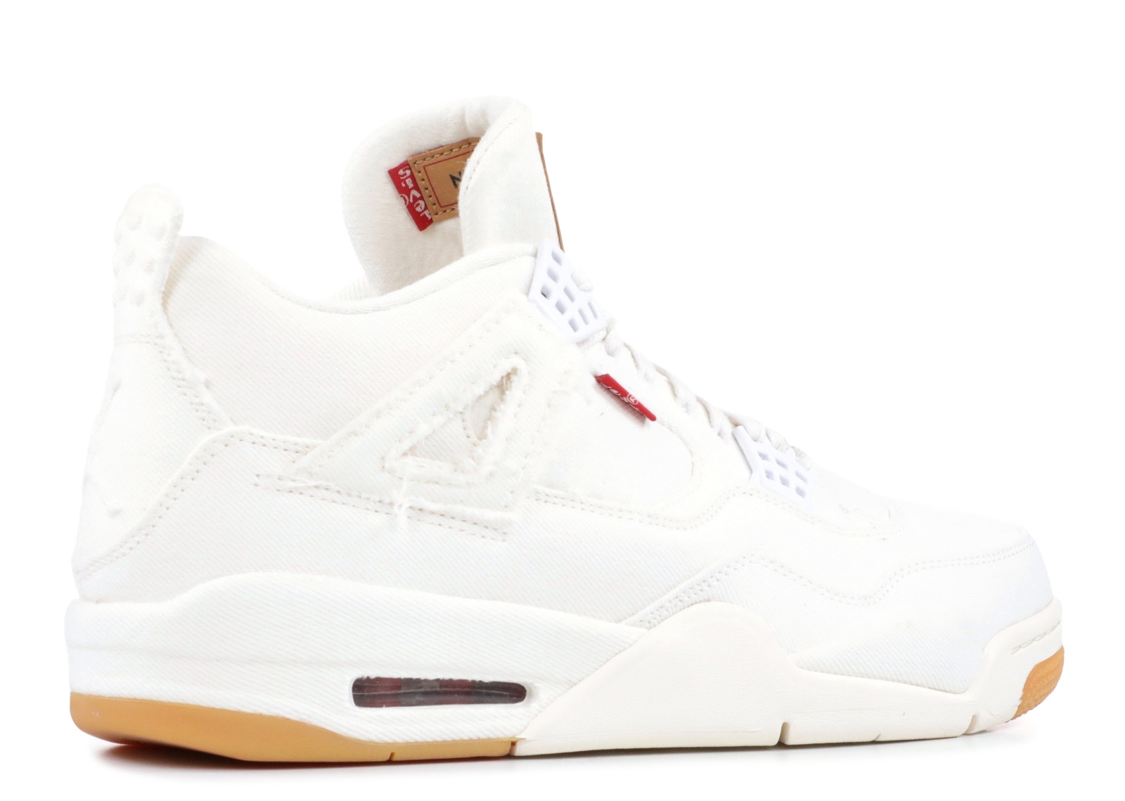white levis jordans