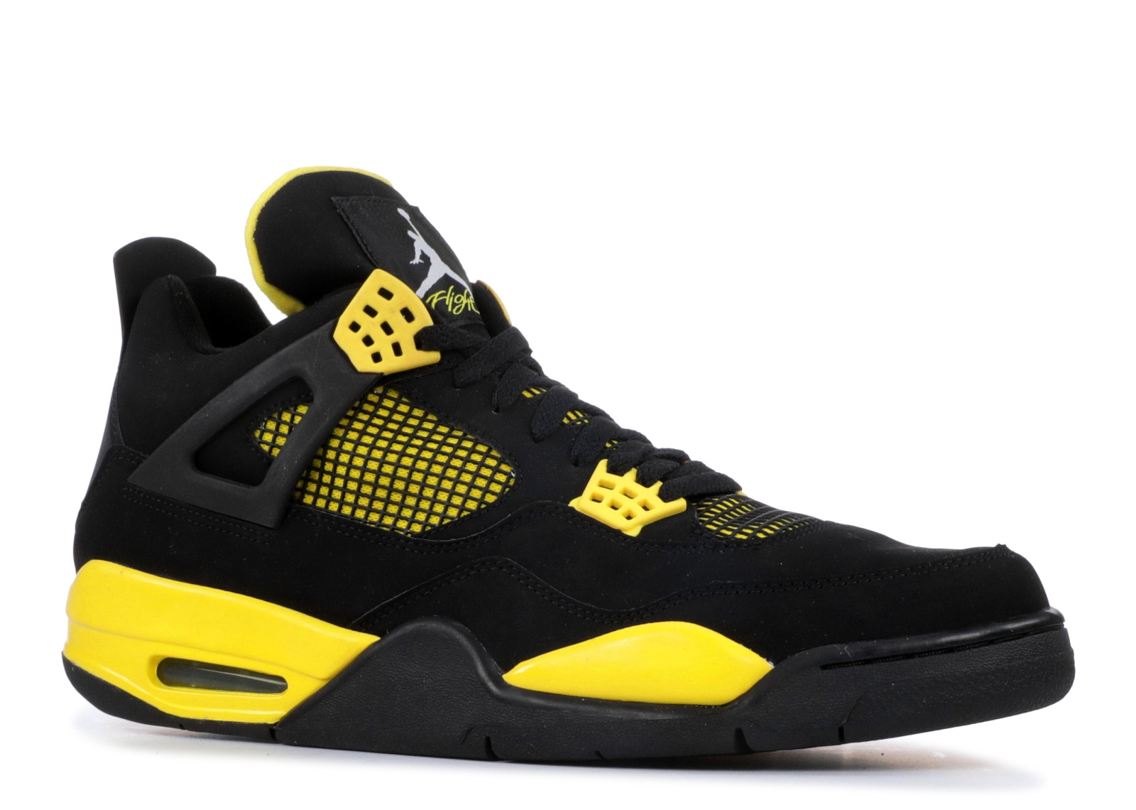 Achat / Vente Air Jordan 4 Retro Ls Thunder Noir Jaune (314254-071 ...