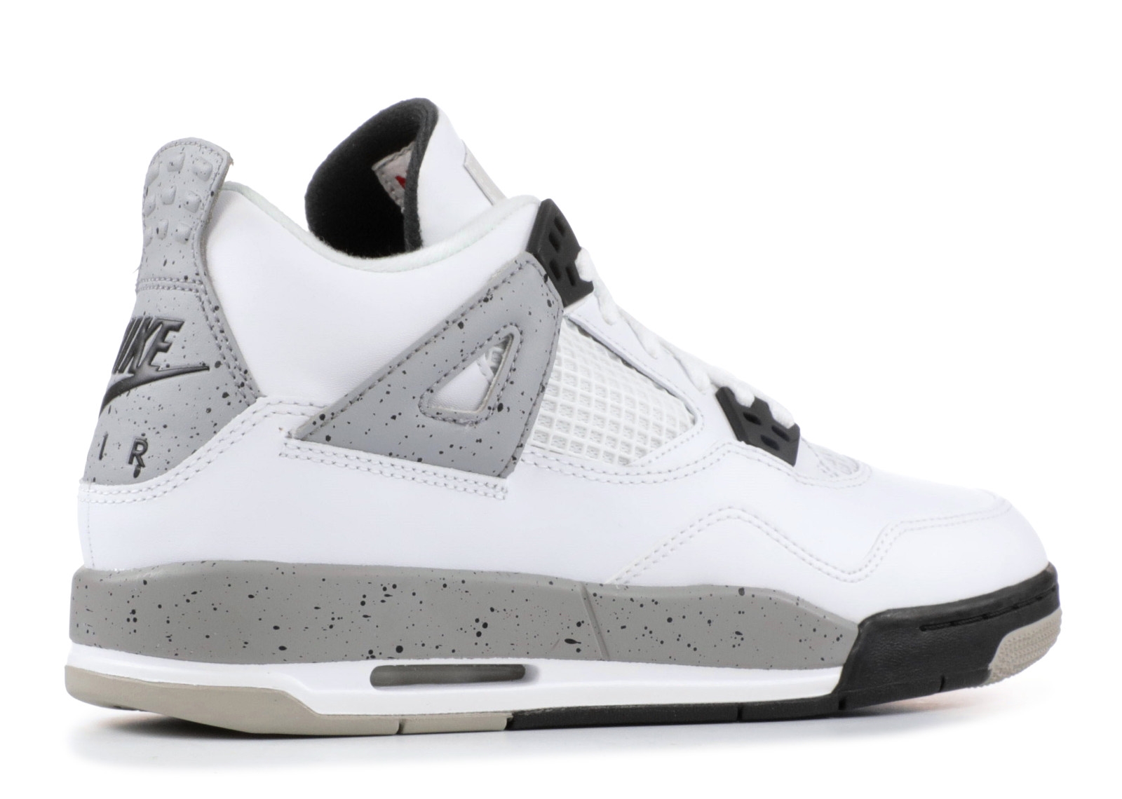 Achat / Vente Air Jordan 4 Retro Og (Gs) White Cement Blanc Gris ...