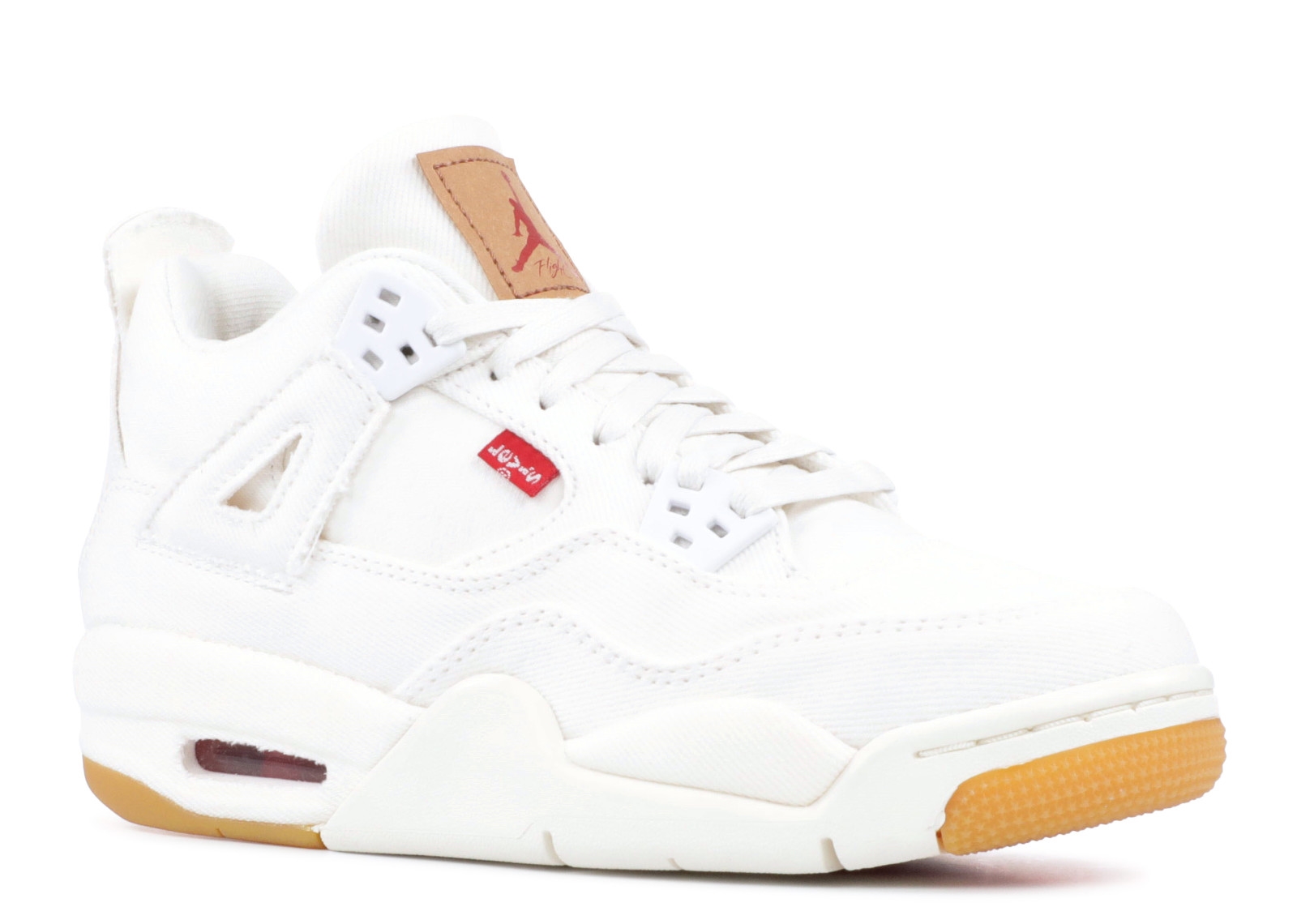 white levis jordans
