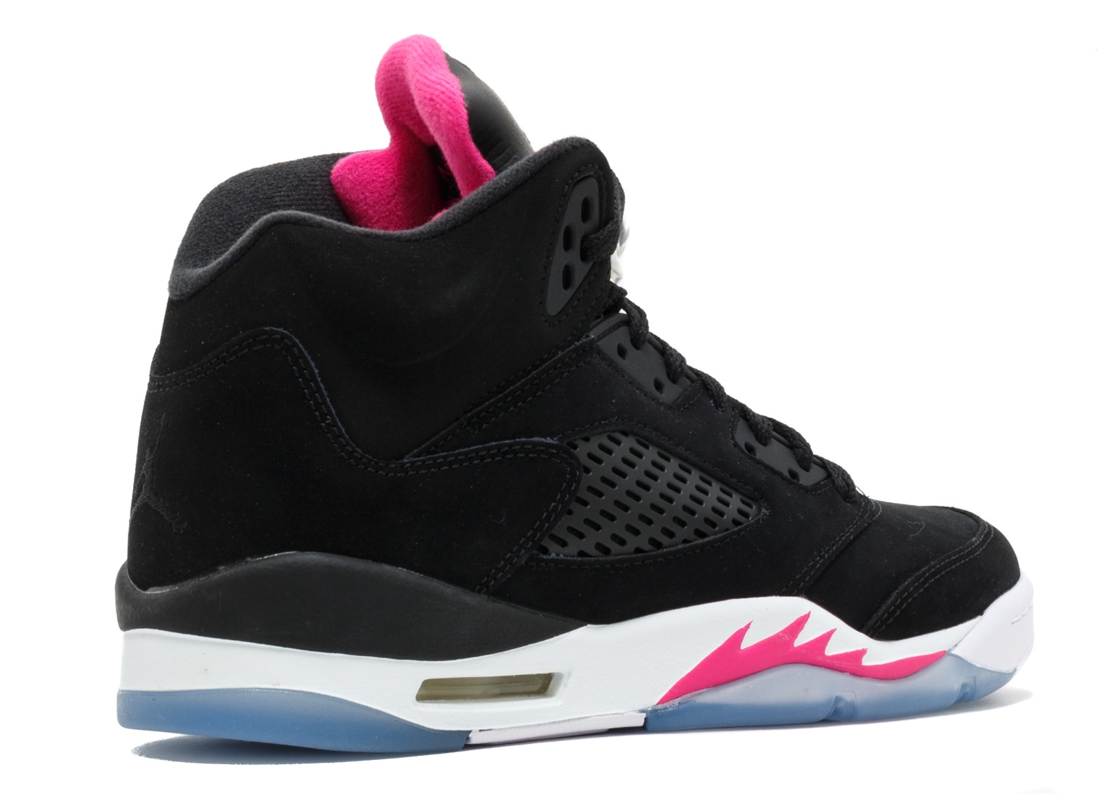 Achat / Vente Air Jordan 5 Retro (Gs) Noir Rose Blanc (440892-029 ...