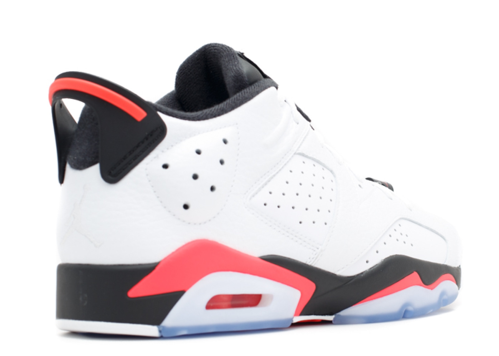 white and orange jordan 6s