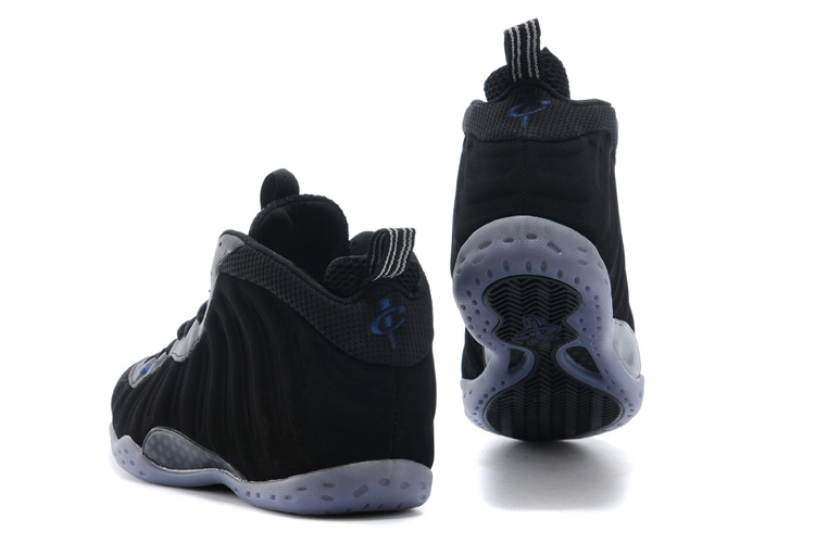 Nike Air Foamposite One Noir Gris Bleu